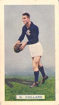 1935 Hoadley's League Footballers #44 George Collard Front
